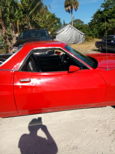 1973 Red Ford Ranchero