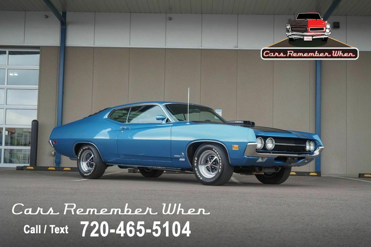 1970 Blue Ford Torino --