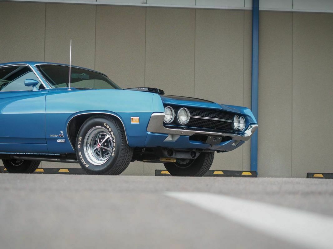 1970 Blue Ford Torino --