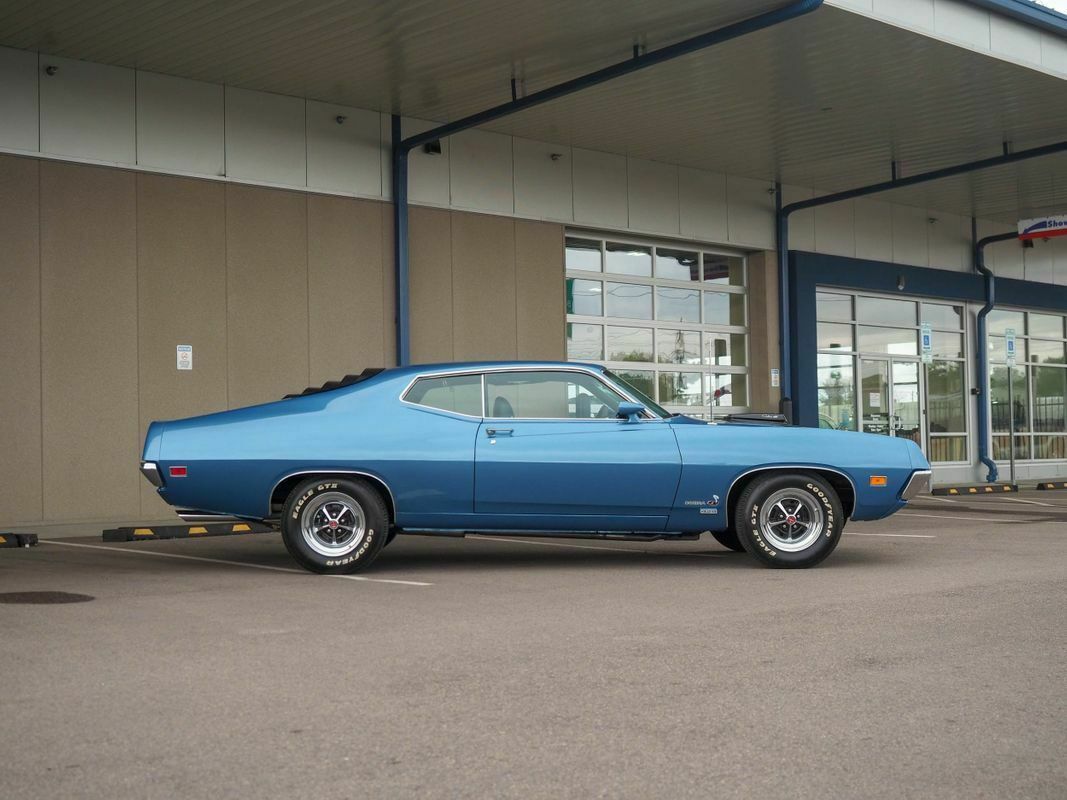 1970 Blue Ford Torino --