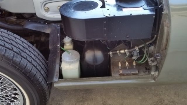 1973 Green Jaguar E-Type Coupe