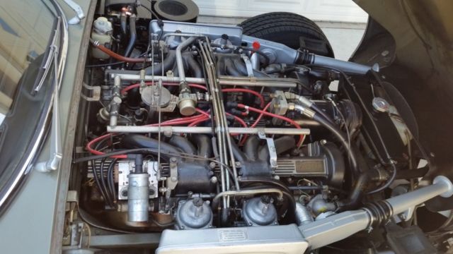 1973 Green Jaguar E-Type Coupe