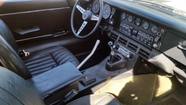 1973 Green Jaguar E-Type Coupe