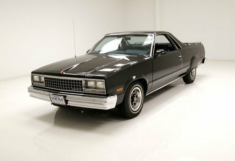 1987 Black Chevrolet El Camino Pickup (Truck)