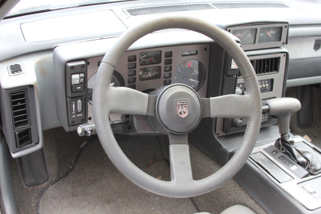 1986 Red Pontiac Fiero Fastback