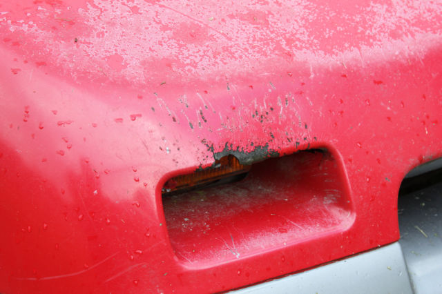 1986 Red Pontiac Fiero Fastback