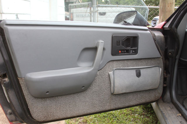 1986 Red Pontiac Fiero Fastback