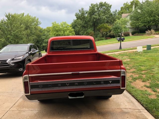 1969 Metallic Burnt Orange/Lichen Metallic Gray Chevrolet C-10 Cab & Chassis