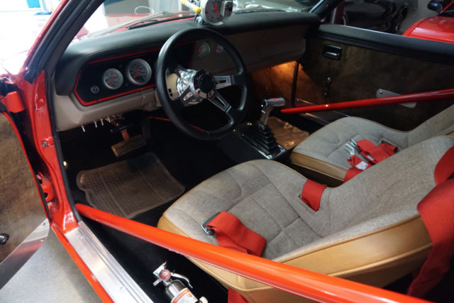 1973 Red Plymouth Valiant Duster Custom Coupe