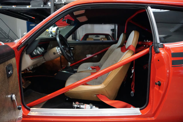 1973 Red Plymouth Valiant Duster Custom Coupe