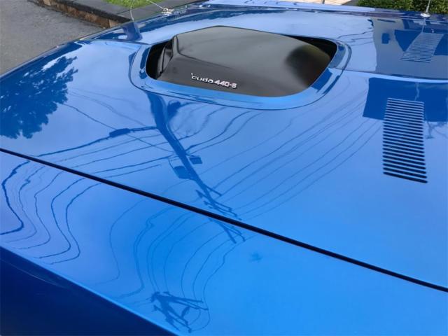 1970 Blue Plymouth Barracuda --