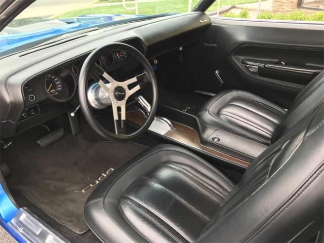 1970 Blue Plymouth Barracuda --