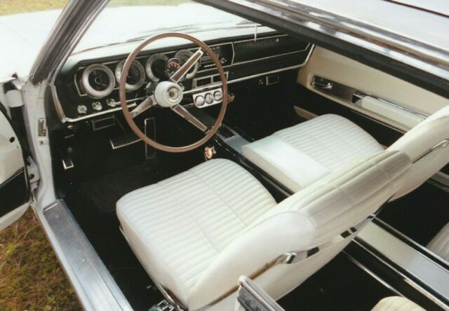 1966 White Dodge Charger Fastback