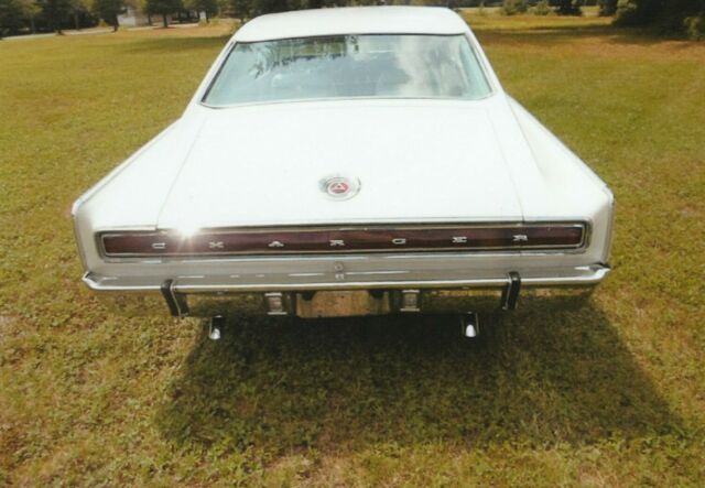 1966 White Dodge Charger Fastback