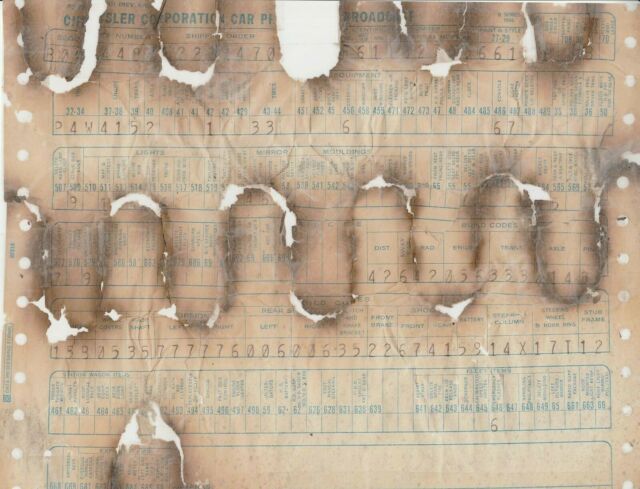 1966 White Dodge Charger Fastback