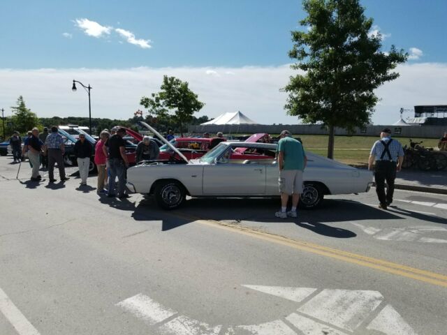 1966 White Dodge Charger Fastback