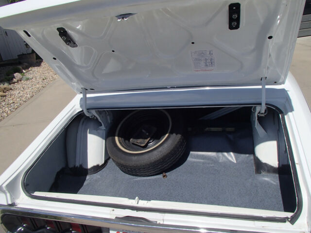 1971 White Dodge Charger Coupe