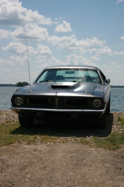 1973 Purple Plymouth Barracuda Coupe