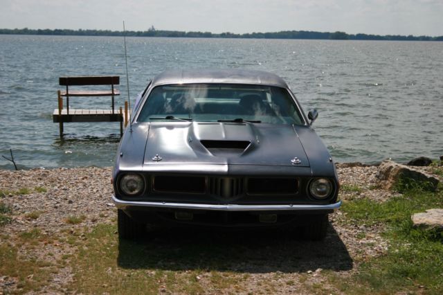 1973 Purple Plymouth Barracuda Coupe