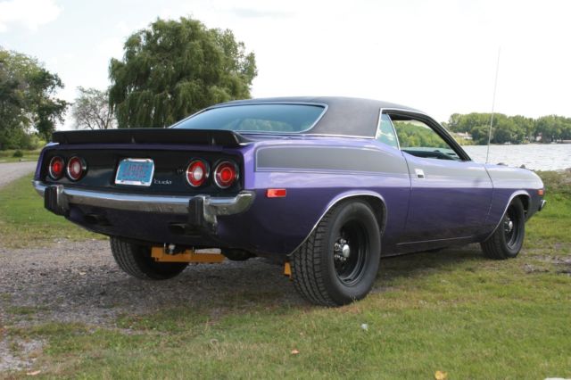 1973 Purple Plymouth Barracuda Coupe