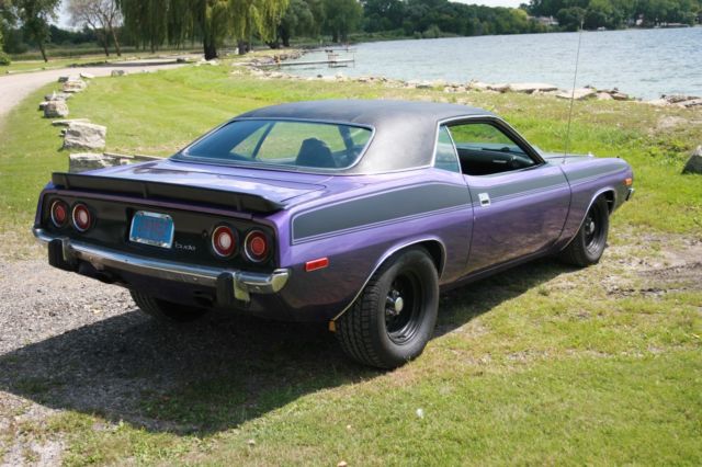1973 Purple Plymouth Barracuda Coupe