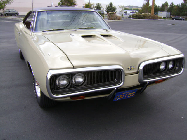 1970 Sandlewood Biege Dodge Super Bee Coupe