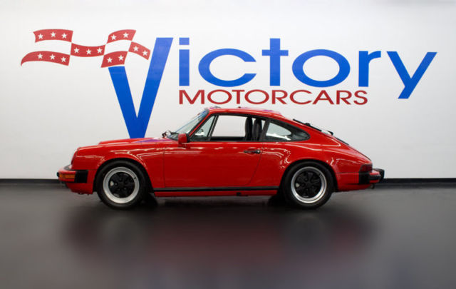 1988 GUARDS RED Porsche 911 Coupe