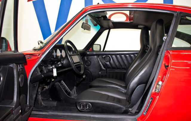 1988 GUARDS RED Porsche 911 Coupe