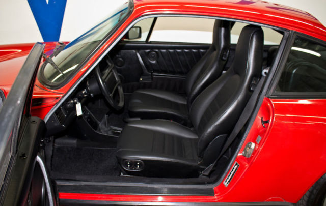 1988 GUARDS RED Porsche 911 Coupe