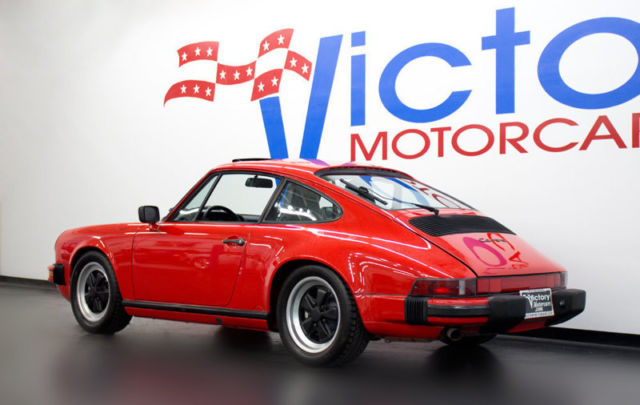 1988 GUARDS RED Porsche 911 Coupe
