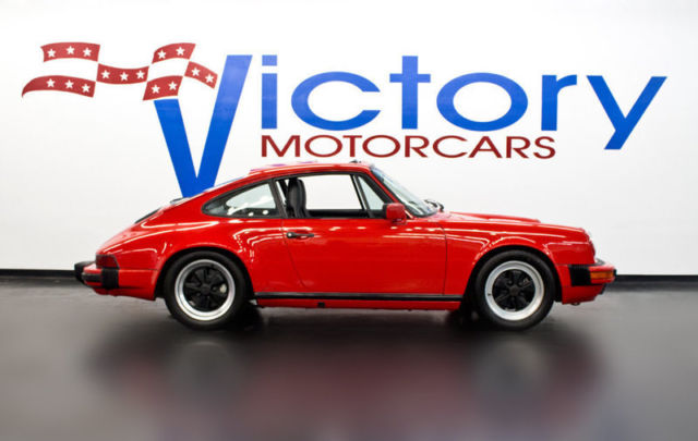 1988 GUARDS RED Porsche 911 Coupe