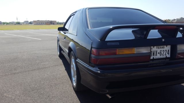 1993 Black Ford Mustang Hatchback