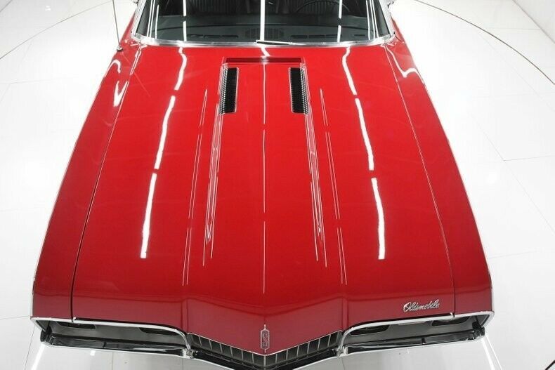 1968 Red Oldsmobile Cutlass Convertible