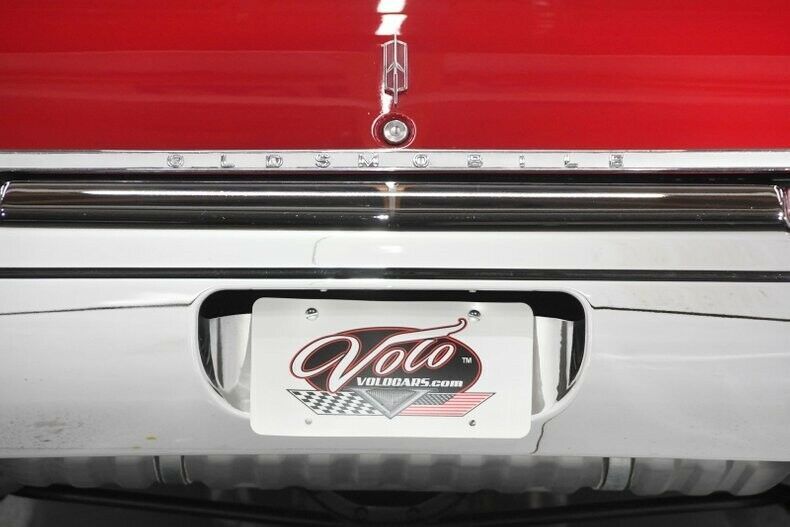 1968 Red Oldsmobile Cutlass Convertible