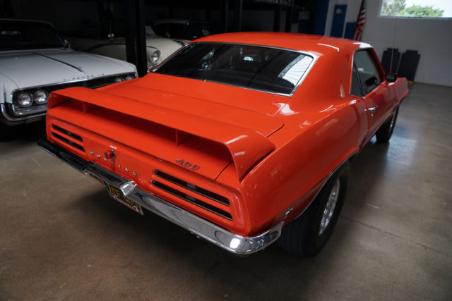 1969 Red Pontiac Firebird 400 V8 Custom 2 Door Hardtop Custom Coupe