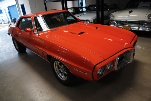1969 Red Pontiac Firebird 400 V8 Custom 2 Door Hardtop Custom Coupe
