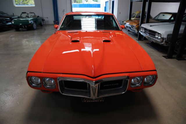 1969 Red Pontiac Firebird 400 V8 Custom 2 Door Hardtop Custom Coupe