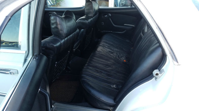 1973 White Mercedes-Benz 400-Series Sedan