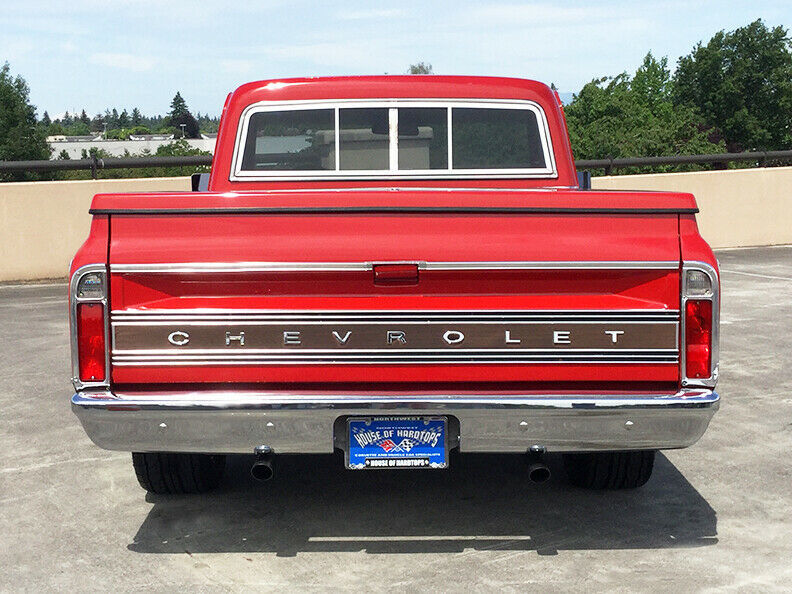 1971 Red Chevrolet C-10 Standard Cab Pickup