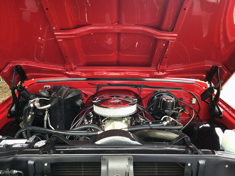 1971 Red Chevrolet C-10 Standard Cab Pickup