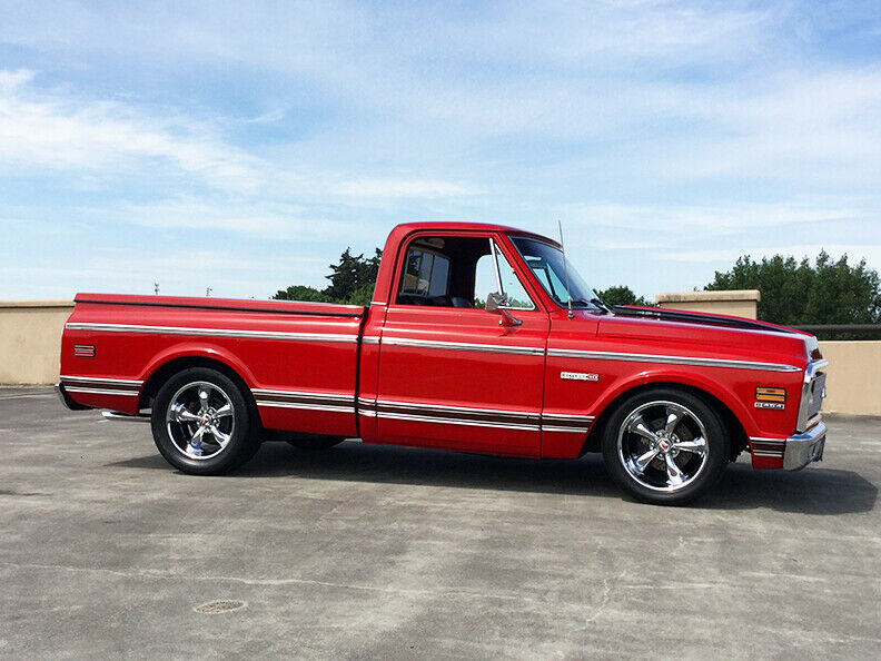 1971 Red Chevrolet C-10 Standard Cab Pickup