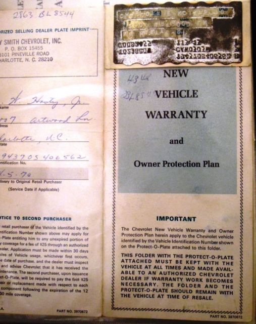 1970 Green Chevrolet Corvette Coupe