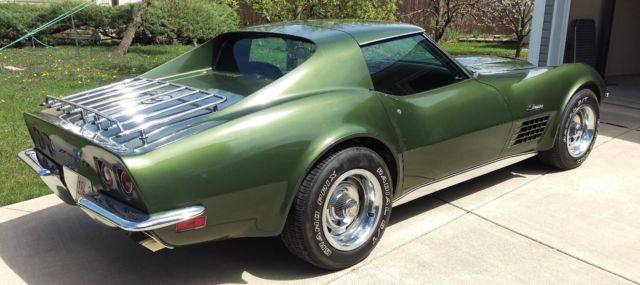 1970 Green Chevrolet Corvette Coupe