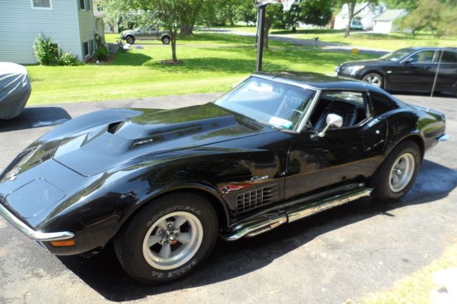 1970 Black Chevrolet Corvette Coupe