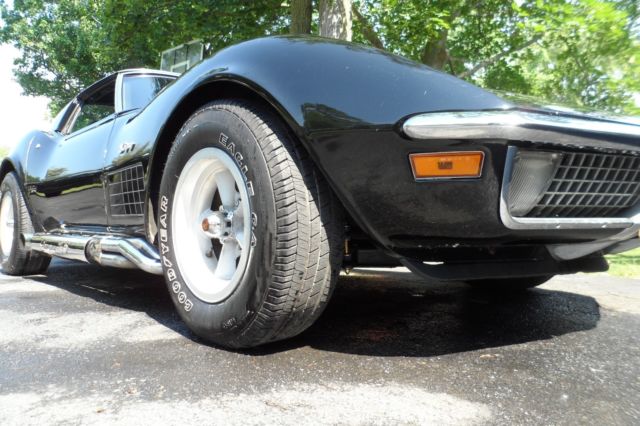 1970 Black Chevrolet Corvette Coupe