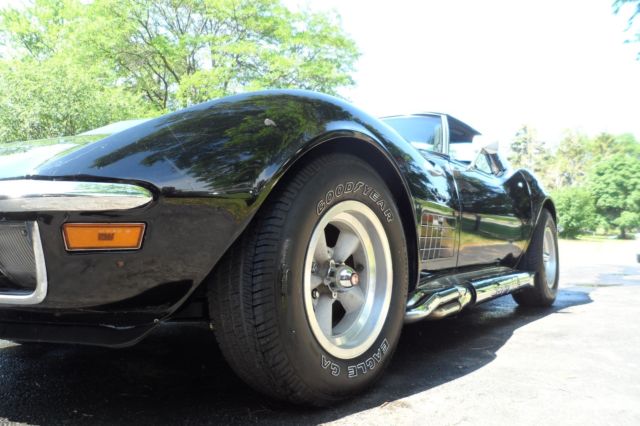 1970 Black Chevrolet Corvette Coupe