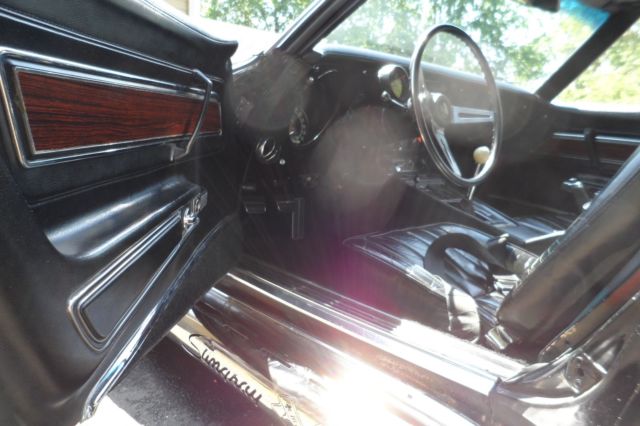 1970 Black Chevrolet Corvette Coupe