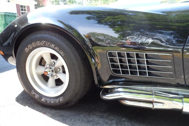 1970 Black Chevrolet Corvette Coupe