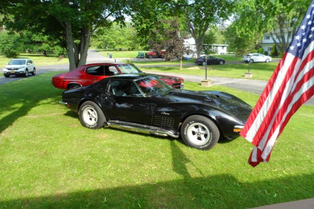 1970 Black Chevrolet Corvette Coupe