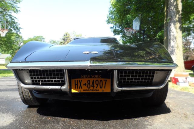 1970 Black Chevrolet Corvette Coupe